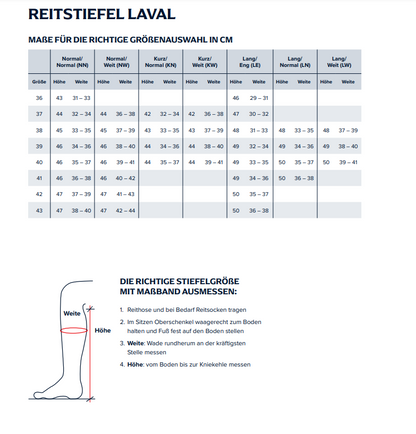 BUSSE Reitstiefel LAVAL braun Schürrstiefel viele Größen