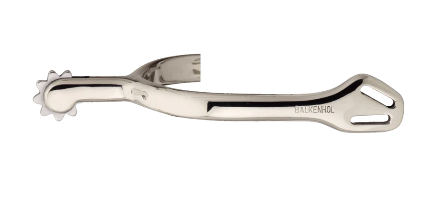 Sprenger Balkenhol Sporen für Damen 35 mm abgerundet Argentan handpoliert