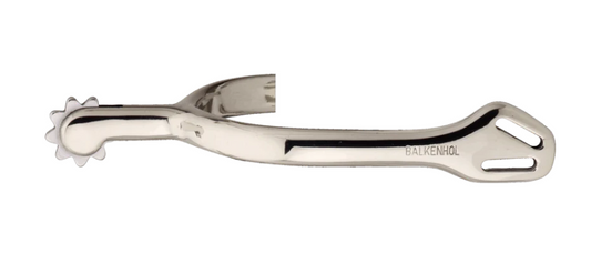 Sprenger Balkenhol Sporen für Damen 35 mm abgerundet Argentan handpoliert