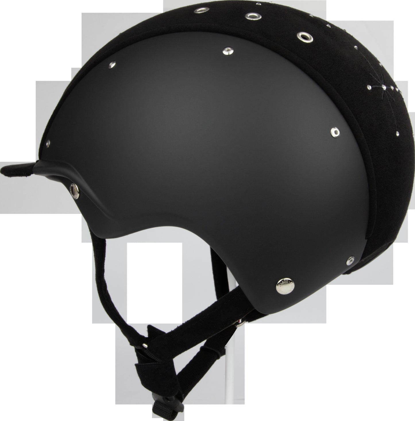 CASCO APART Brilliant Schwarz Reithelm