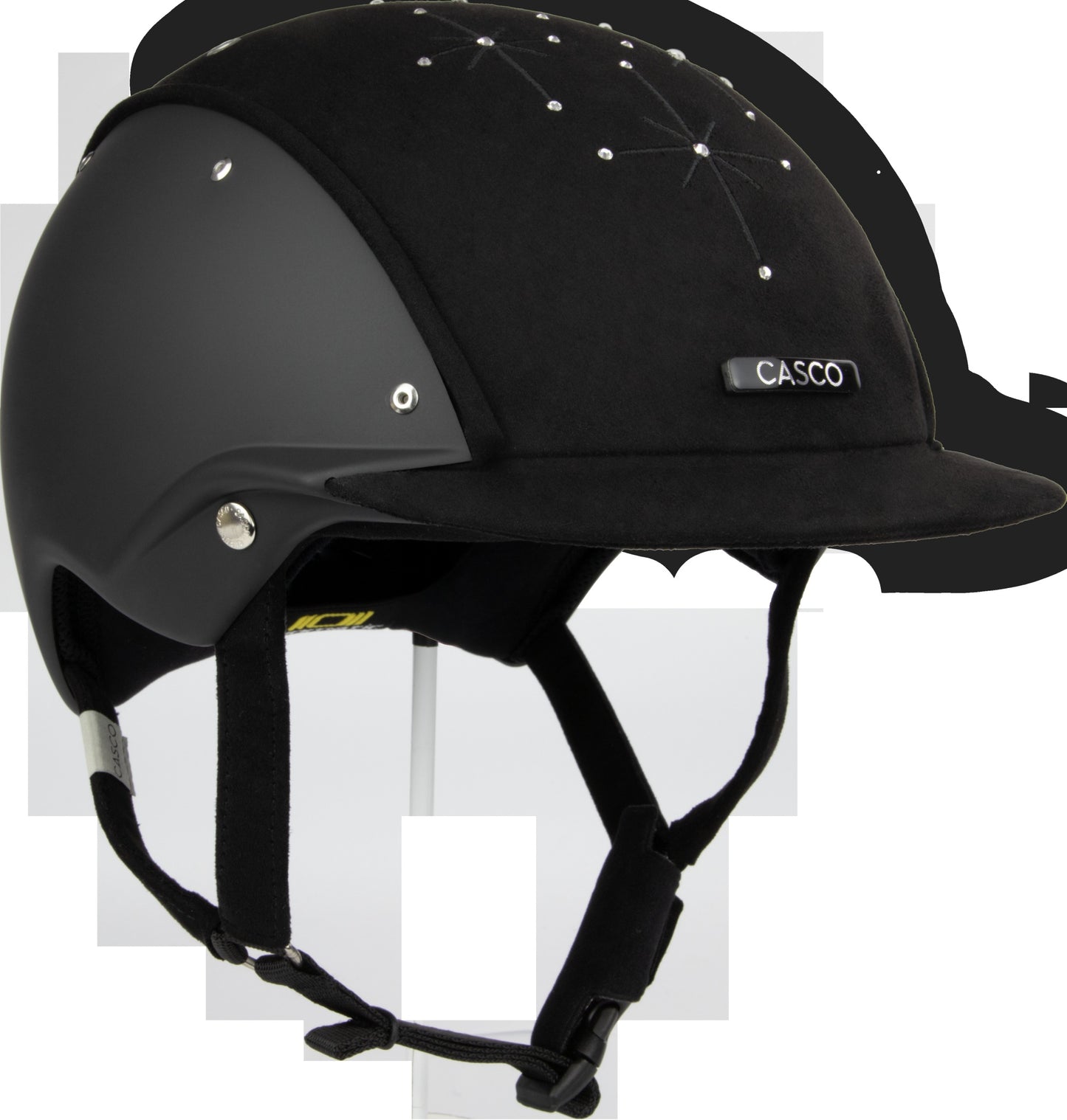 CASCO APART Brilliant Schwarz Reithelm
