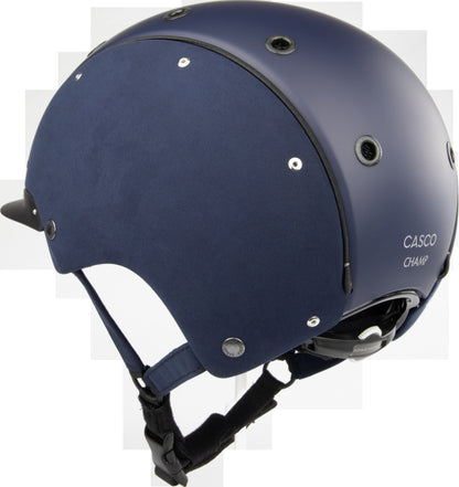 CASCO Champ Embellis Blau Reithelm