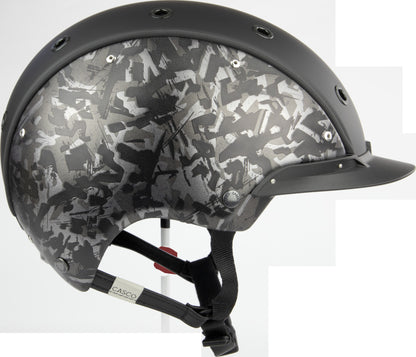 CASCO Champ Forged Schwarz Grau Reithelm