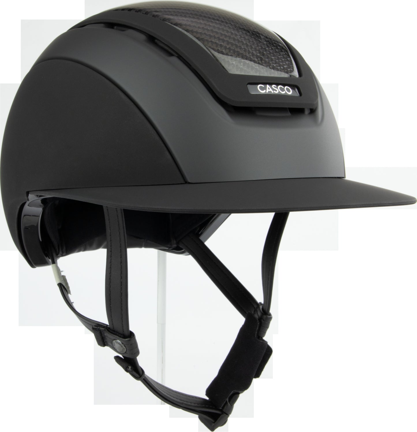 CASCO Elite Carbon Schwarz Reithelm