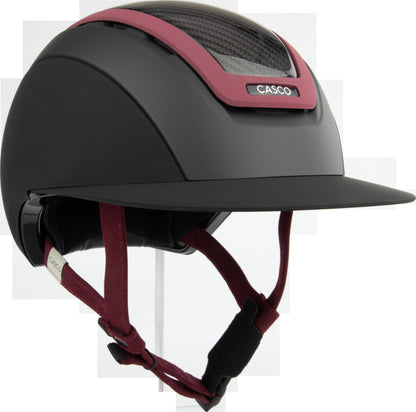 CASCO Elite Carbon Burgundy Reithelm