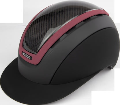CASCO Elite Carbon Burgundy Reithelm