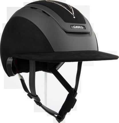 CASCO Elite Celestia Reithelm Schwarz mit Steinchen