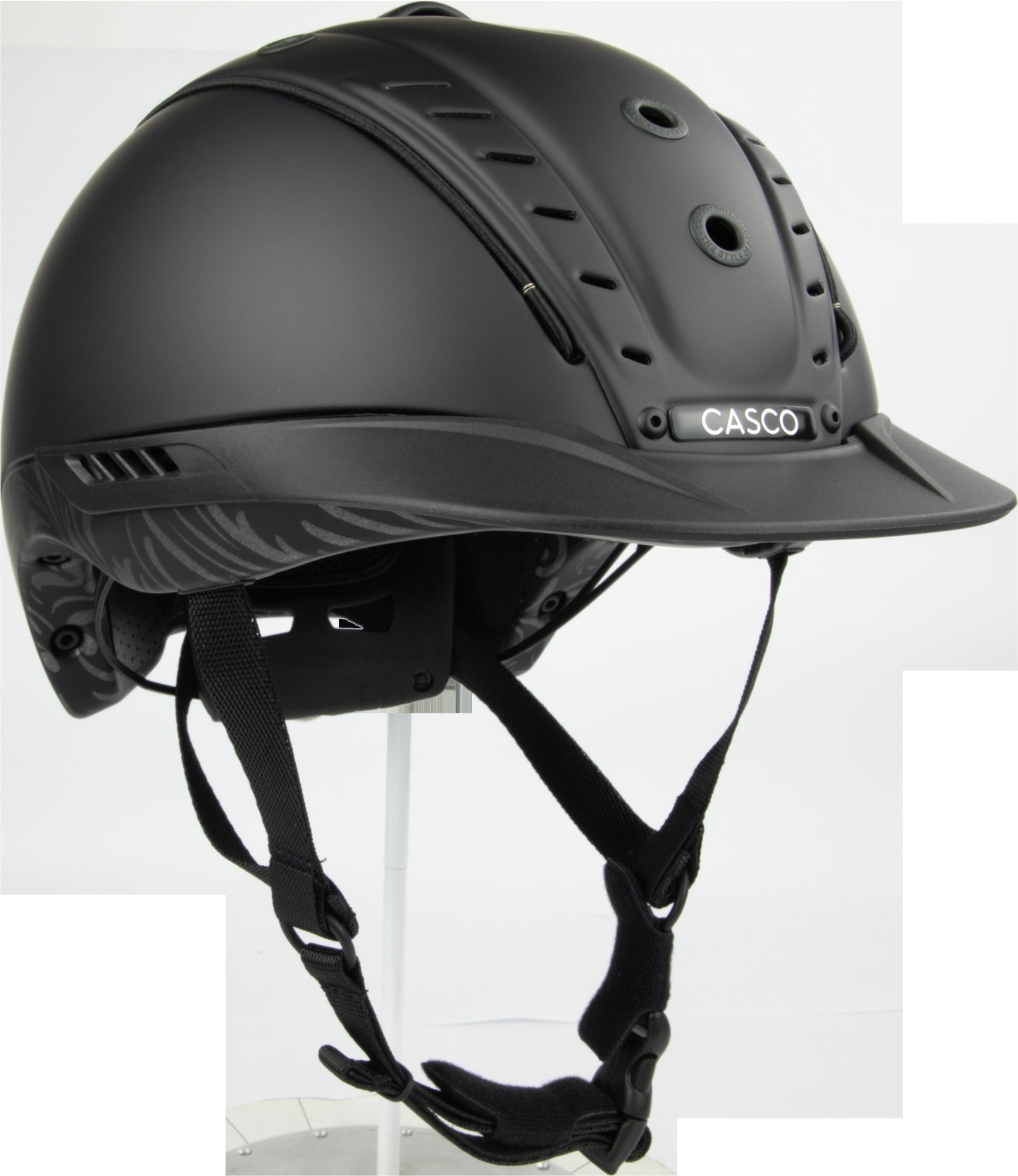 CASCO Mistrall 2 Floral Black Reithelm