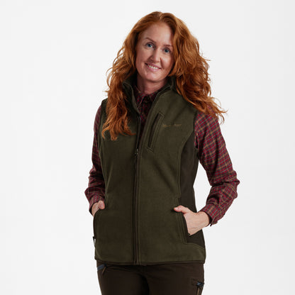 Deerhunter Lady Pam Bonded Fleeceweste, Outdoorweste