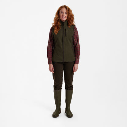 Deerhunter Lady Pam Bonded Fleeceweste, Outdoorweste