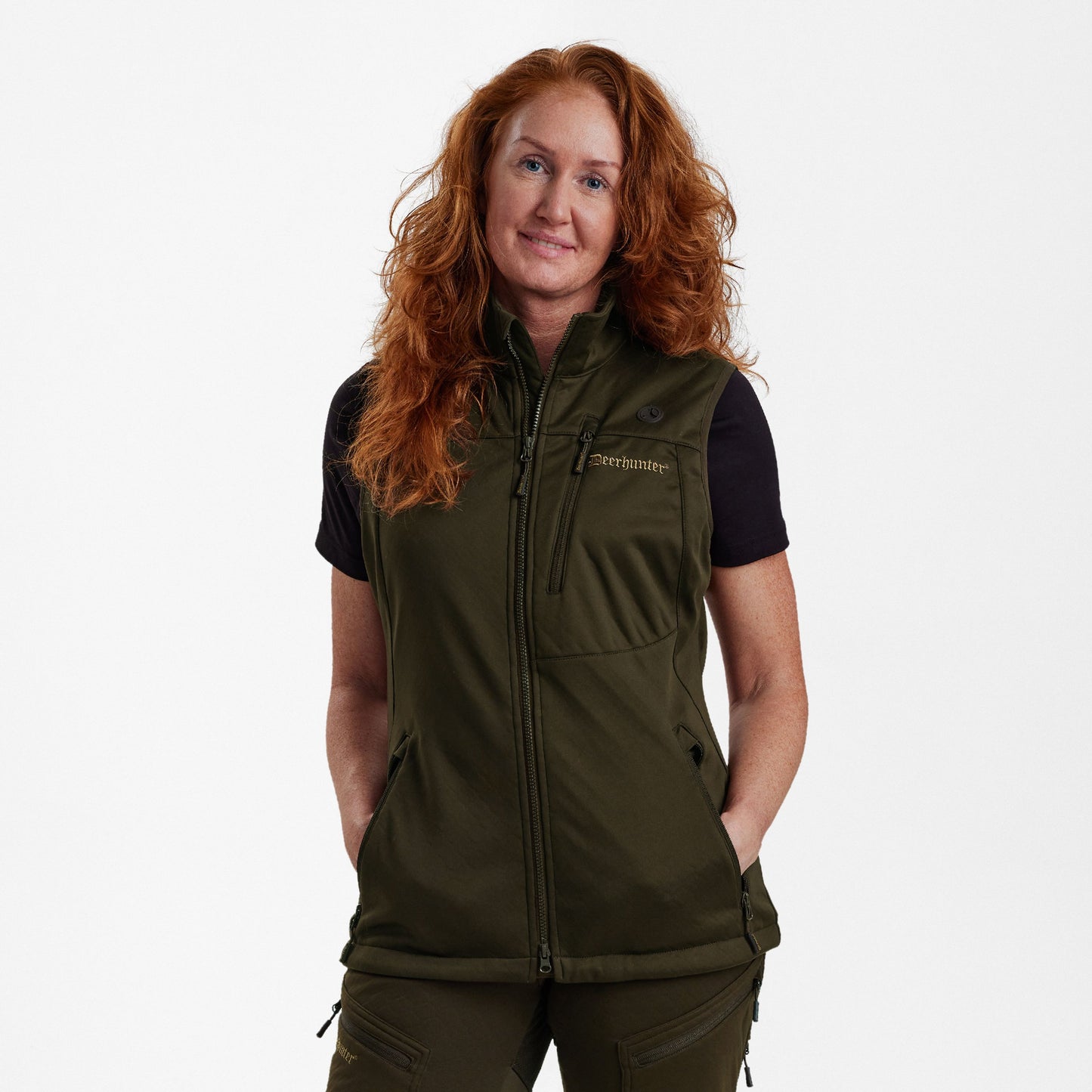 Deerhunter Lady Excape Softshell Weste in zwei Farben