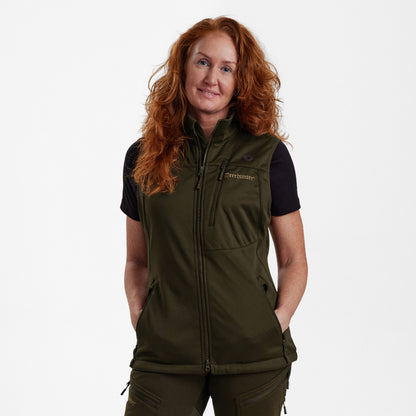 Deerhunter Lady Excape Softshell Weste in zwei Farben