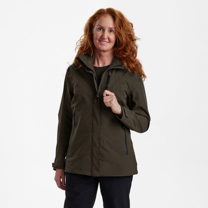 Deerhunter Lady Sarek Shell Jacke mit Kapuze, Damen Shelljacke in drei Farben