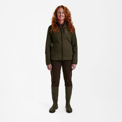 Deerhunter Lady Pam Bonded Fleecejacke - Wendejacke Damen