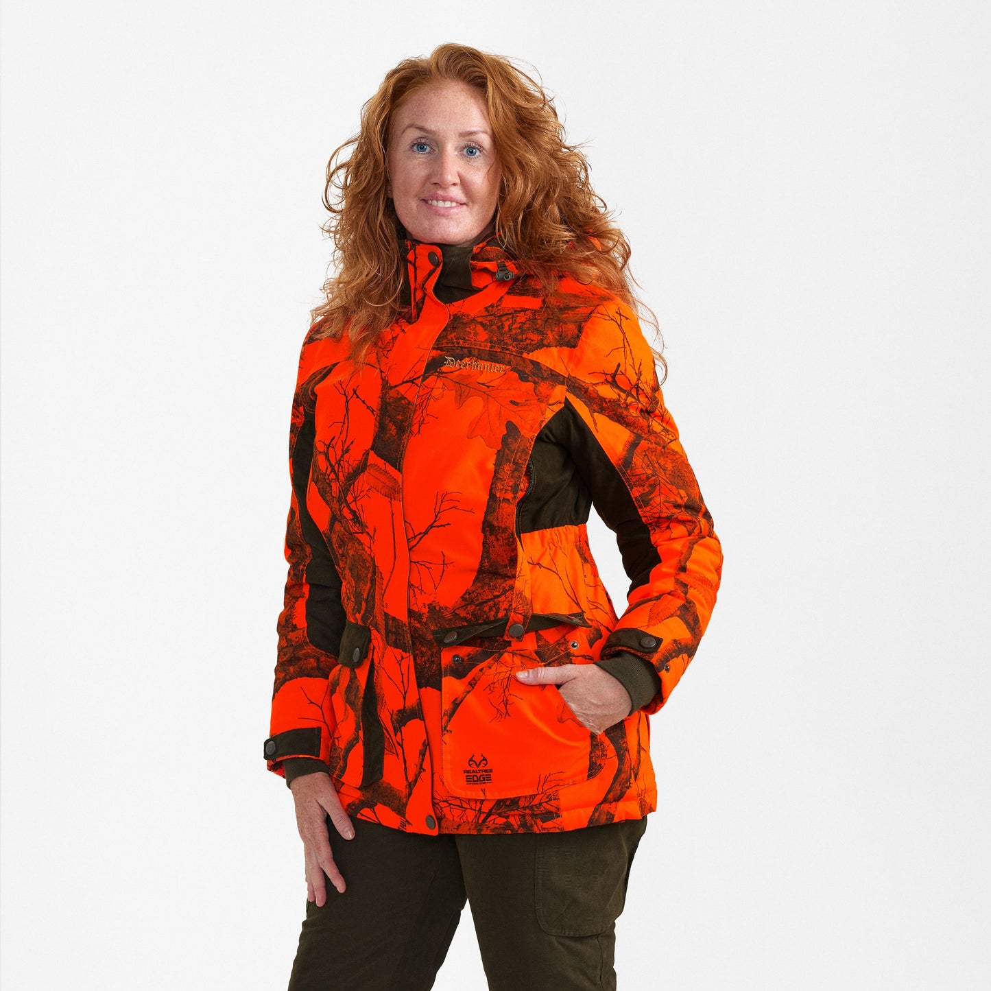 Deerhunter Lady Eagle Winterjacke, Damen Winterjacke in Orange