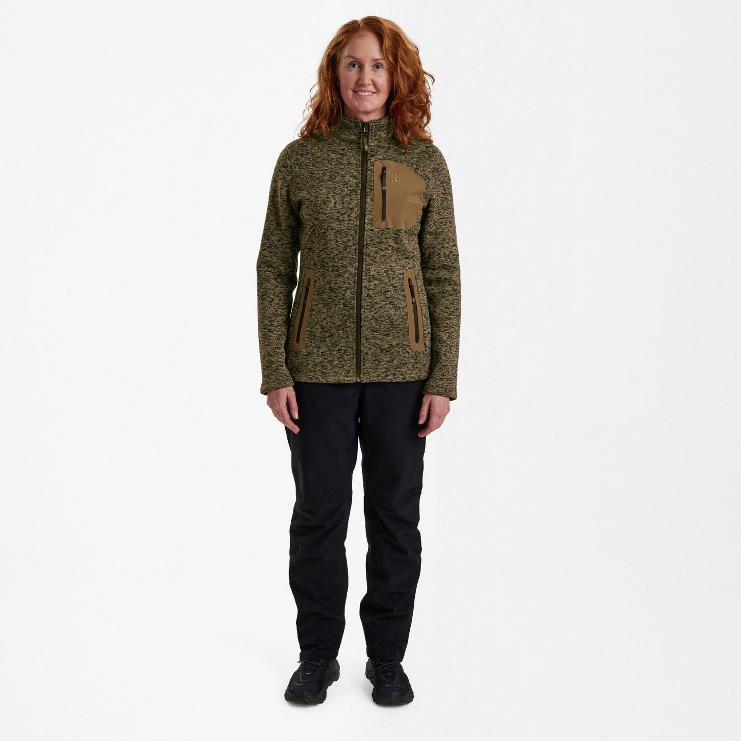 Deerhunter Lady Sarek Strickjacke, Damen Jagd Strickjacke in drei Farben