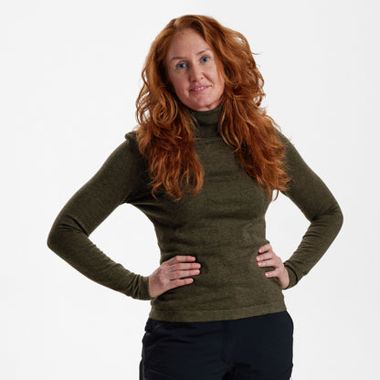 Deerhunter Lady Darlington Rollkragen, Damen Rollkragenpullover in drei Farben