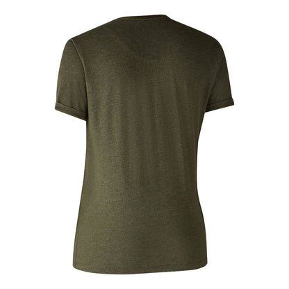 Deerhunter Ladies Basis T-shirt im 2er-Pack, Damen T-Shirt in verschiedenen Farben