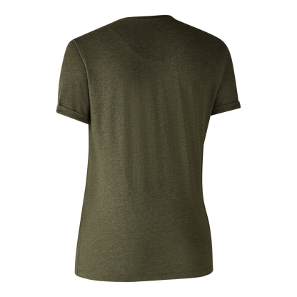 Deerhunter Ladies Basis T-shirt im 2er-Pack, Damen T-Shirt in verschiedenen Farben