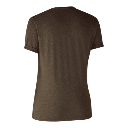 Deerhunter Ladies Basis T-shirt im 2er-Pack, Damen T-Shirt in verschiedenen Farben