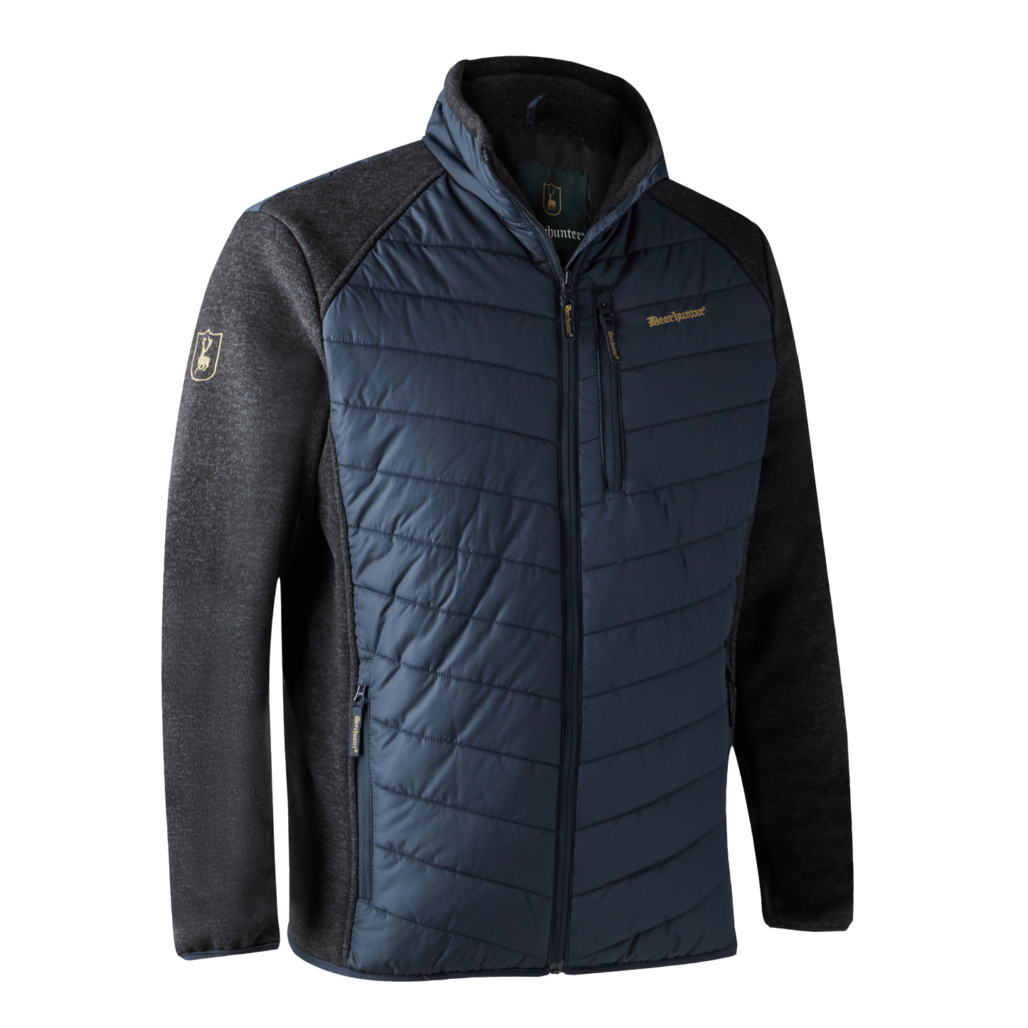 Deerhunter Moor Wattierte Jacke mit Strick in drei Farben