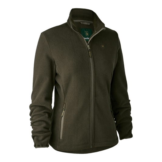 Deerhunter Lady Chasse Fleecejacke, Damen Fleece Jacke