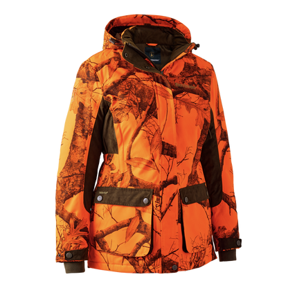 Deerhunter Lady Eagle Winterjacke, Damen Winterjacke in Orange