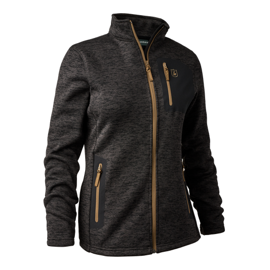 Deerhunter Lady Sarek Strickjacke, Damen Jagd Strickjacke in drei Farben