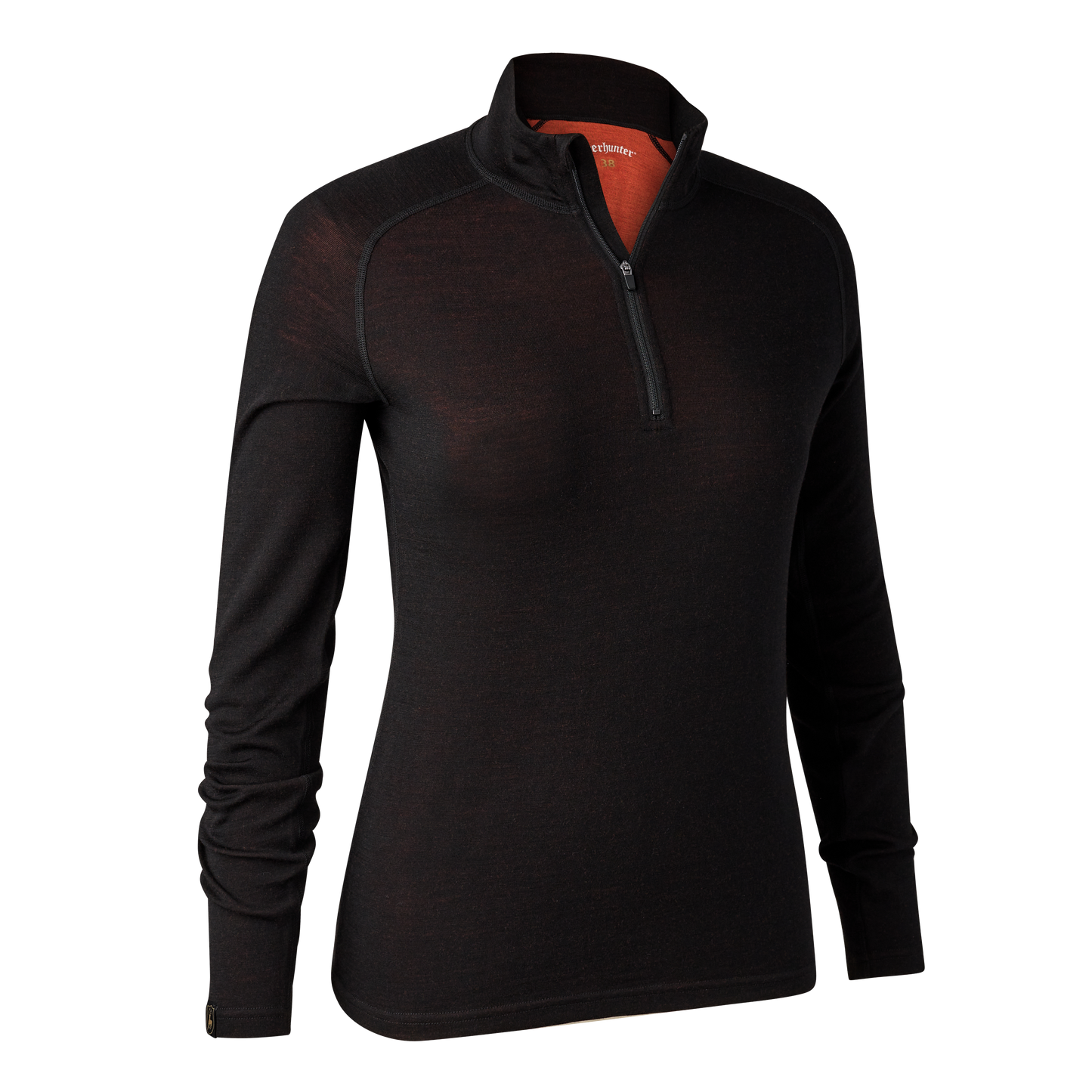 Deerhunter Lady Quinn Merino-Unterhemd mit ½-Reißverschluss, Damen