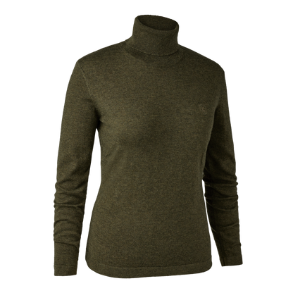 Deerhunter Lady Darlington Rollkragen, Damen Rollkragenpullover in drei Farben