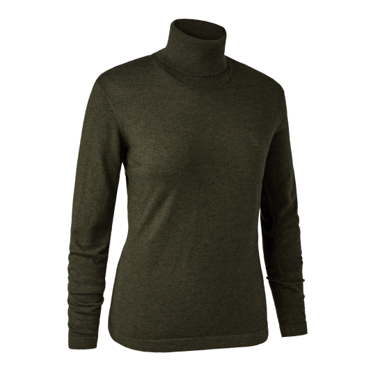 Deerhunter Lady Darlington Rollkragen, Damen Rollkragenpullover in drei Farben