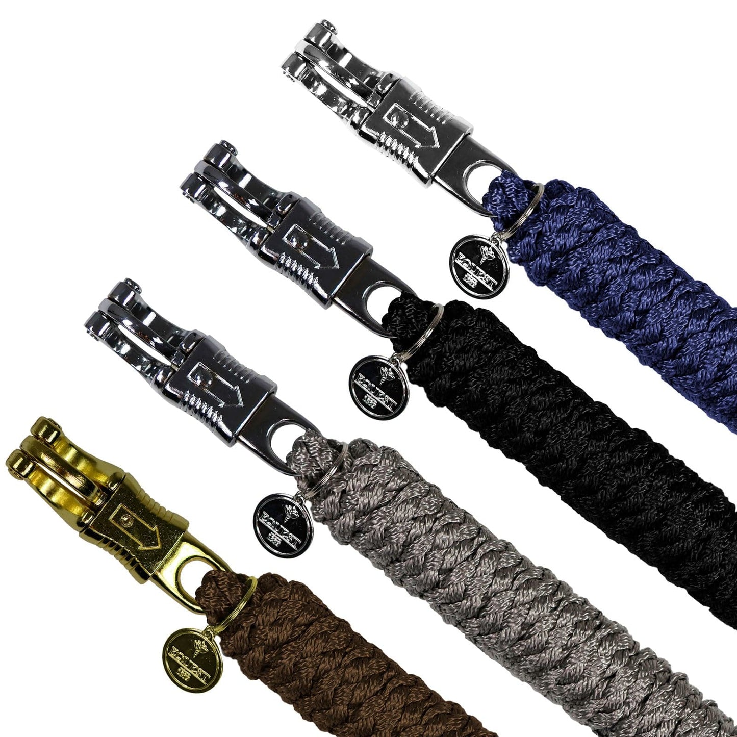 Equest Führstrick Ultimo mit Panikhaken Alu finish