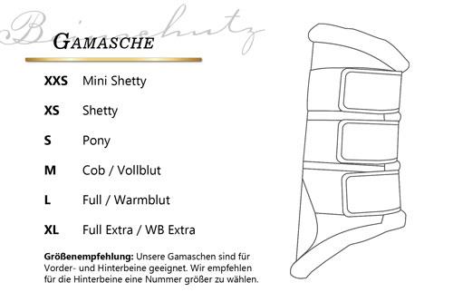 EQuest Gamasche Premium in zwei Farben, Beinschutz