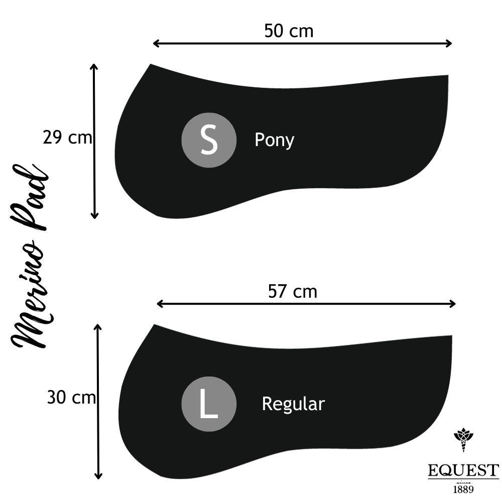 EQuest® Merino Pad - Qualität und Komfort, Sattelunterlage
