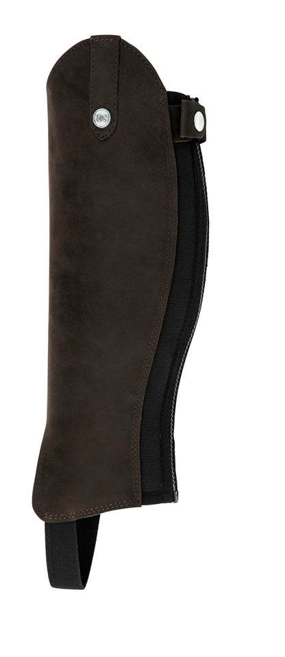 Old West Lederchaps in Braun oder Schwarz