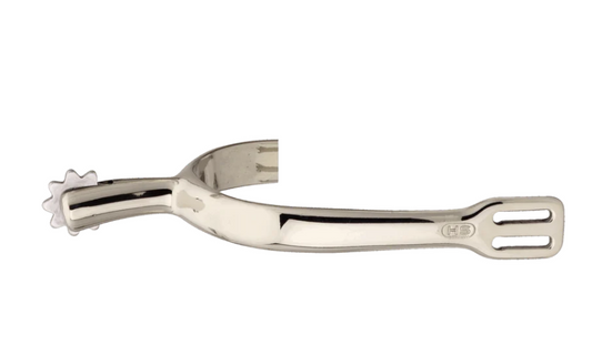 Sprenger HS-Dressur Sporen 40 mm flach Argentan handpoliert