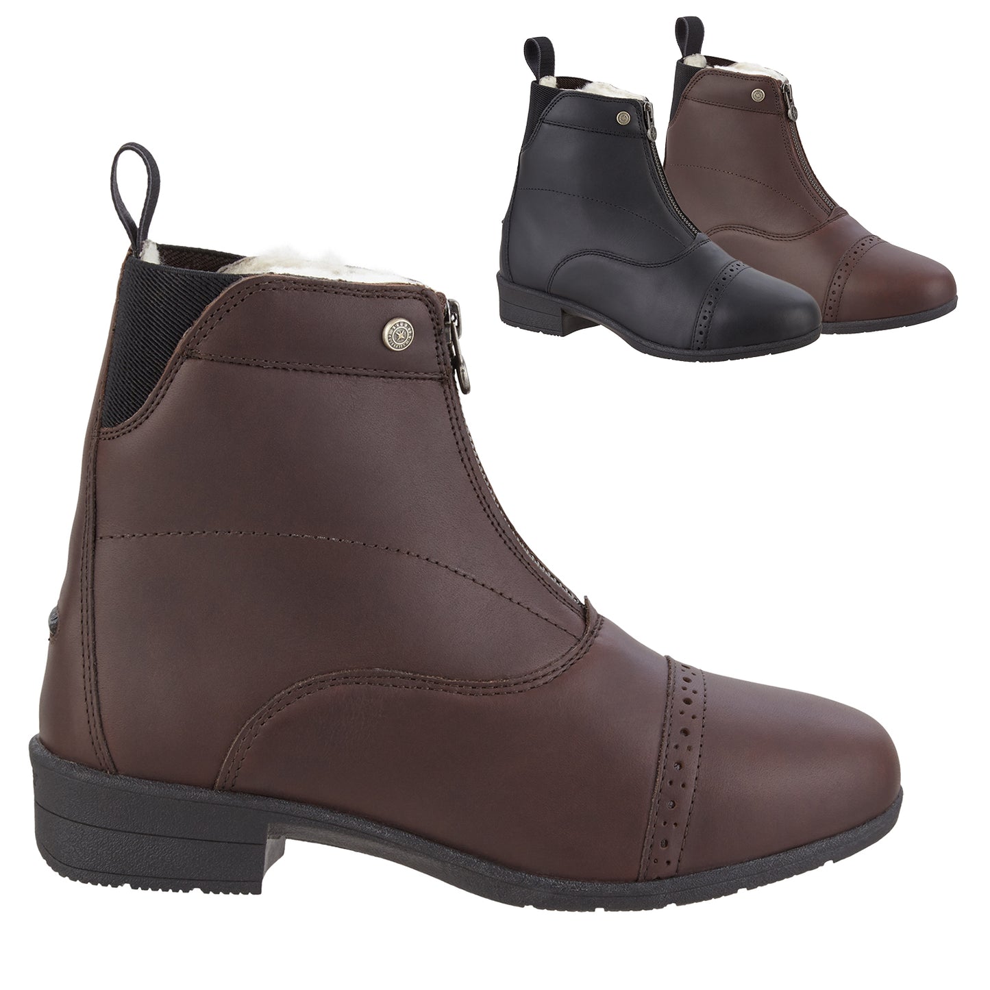 Südwind IceLock Merino FZ Reitstiefeletten Winterreitstiefeletten schwarz oder braun