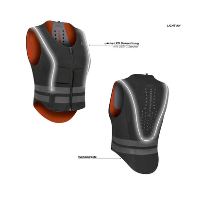 Komperdell Ballistic High Visibility FlexFit mit LED Beleuchtung Unisex