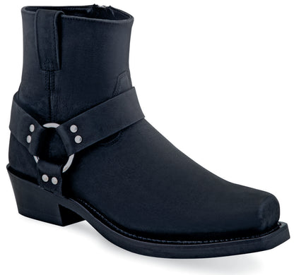 Herren-Westernreitstiefel Old West mit Lederfutter und Goodyear-Rahmenkonstruktion
