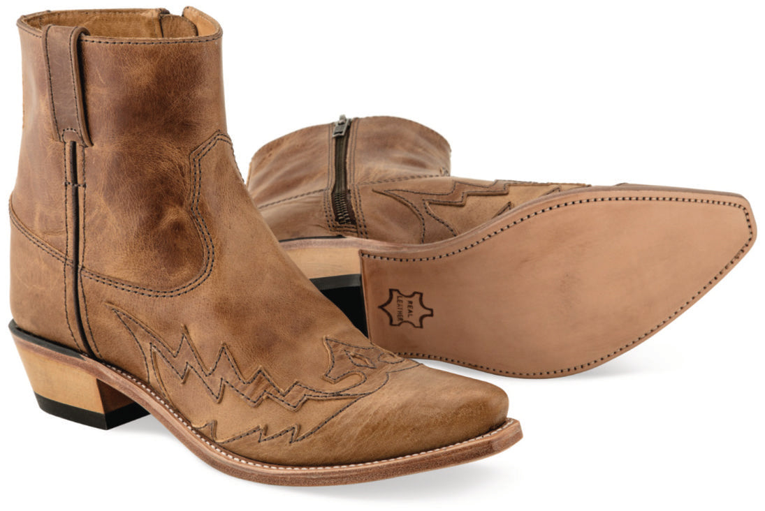 Old West Westernreitstiefel Odessa aus Echtleder für Herren