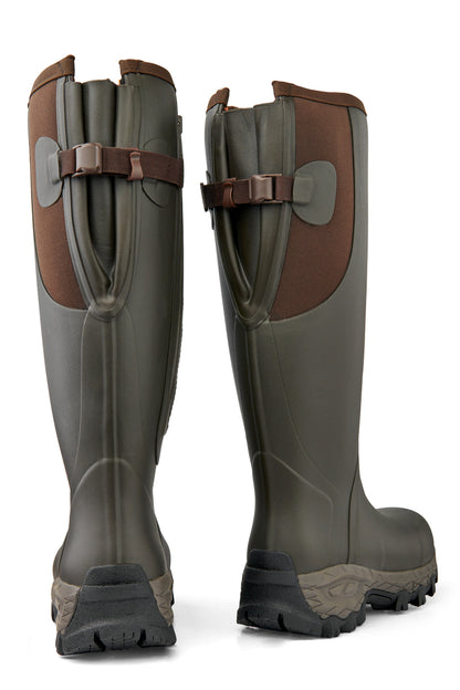 Gateway1 Gummistiefel Moor Country Lady 17" 3mm side-zip