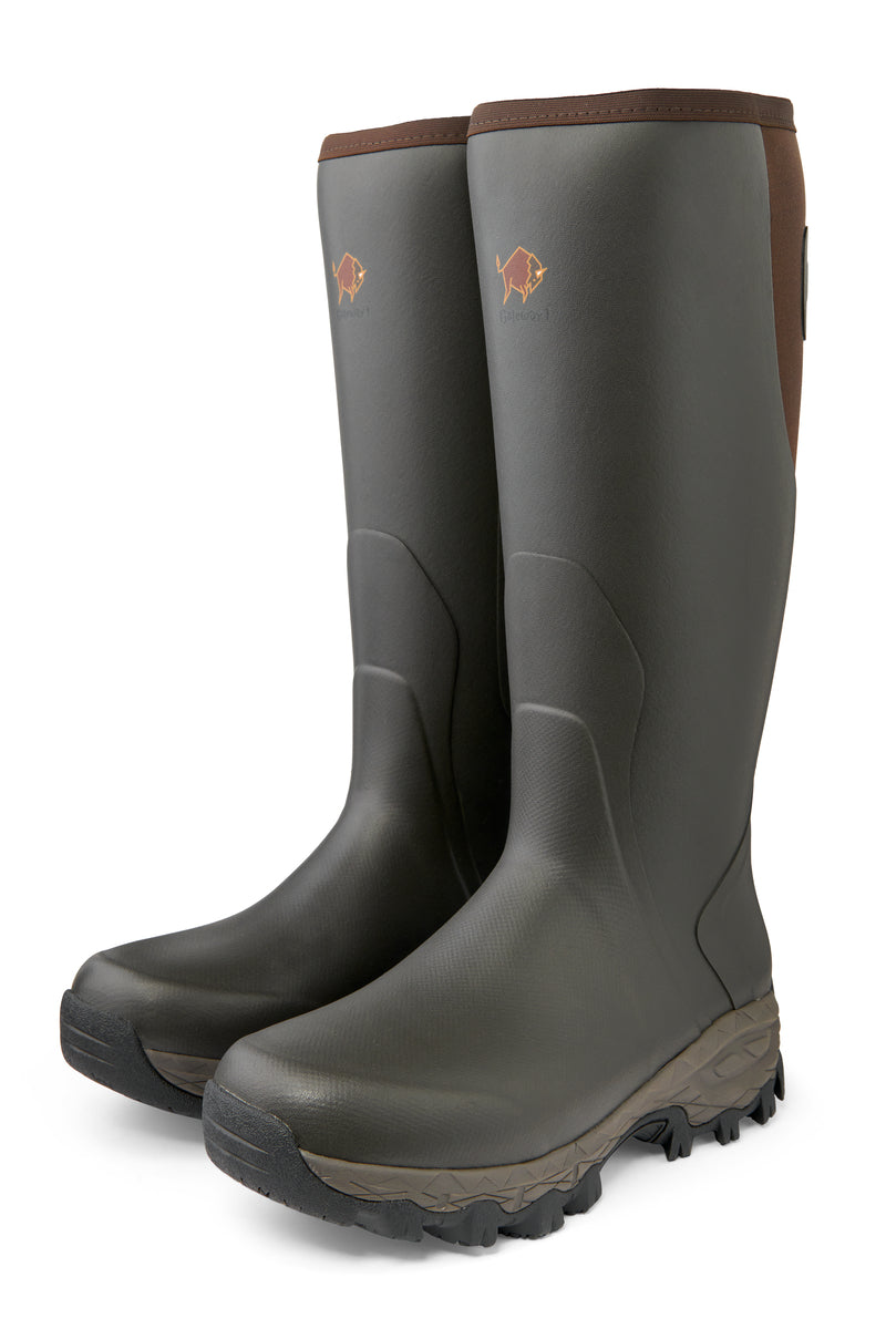 Gateway1 Gummistiefel Moor Country 18" 3mm side-zip
