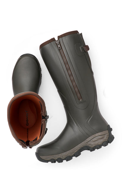 Gateway1 Gummistiefel Moor Country 18" 3mm side-zip