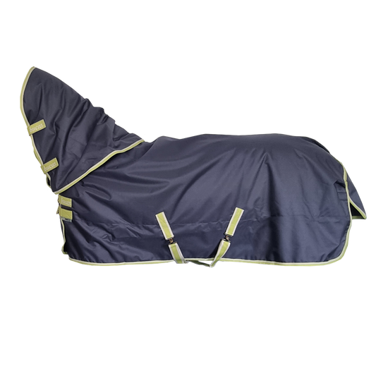 Bucas Oasis Turnout 100 g + Neck, Outdoordecke, Weidedecke