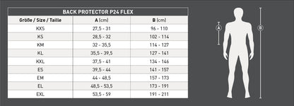 Waldhausen SWING Rückenprotektor P24 Flex, Erwachsene, Level 2