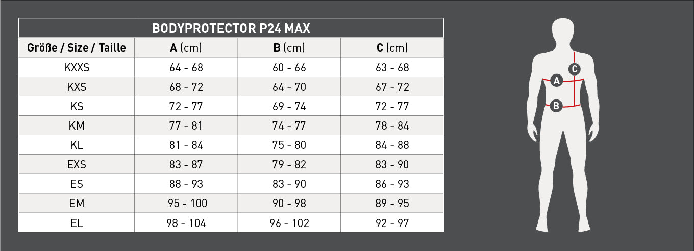 Waldhausen SWING Bodyprotektor P24 Max, Erwachsene, Level 3