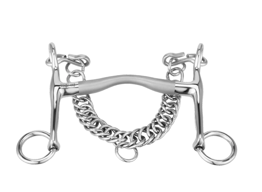 Sprenger SATINOX Pony Reitkandare 14 mm Edelstahl rostfrei