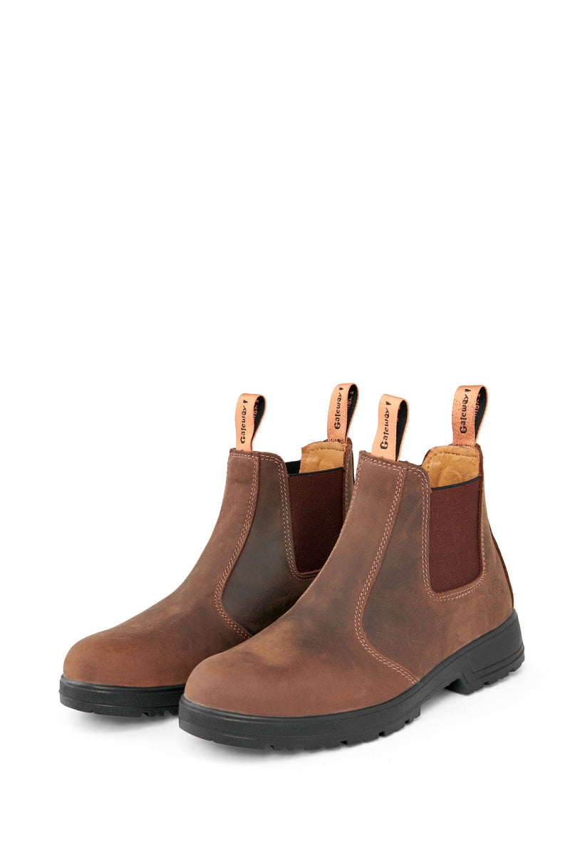 Gateway1 Stiefelette SD 6" Pull-on Chelsea in zwei Farben