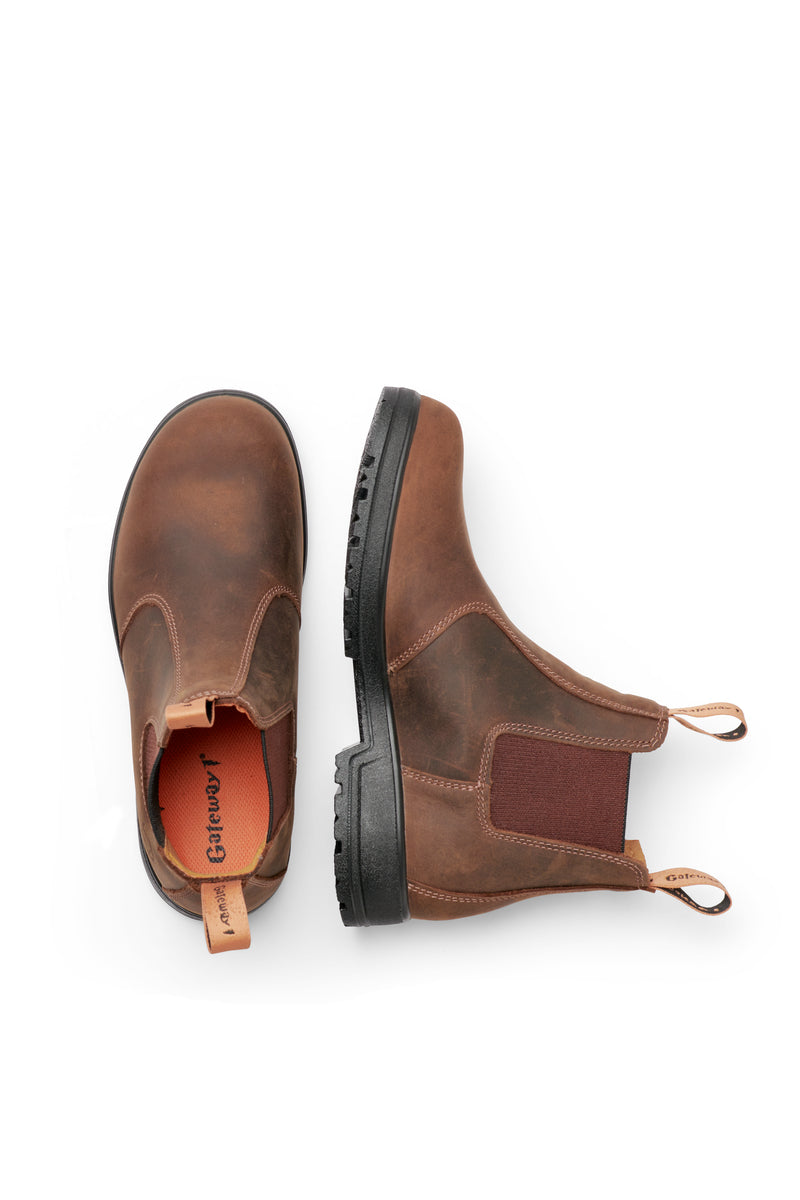 Gateway1 Stiefelette SD 6" Pull-on Chelsea in zwei Farben