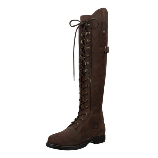 Suedwind Longford Wasserfest Damen Schnür Winterstiefel Reißverschluss Braun